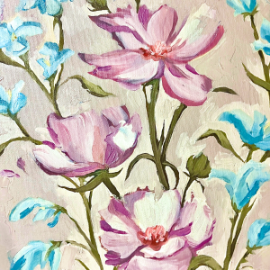 Suodaba- Blue and Purple flowers